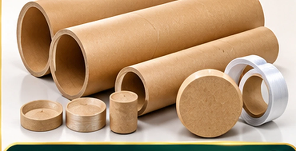 Bundled paper cores and tubes in an industrial setting